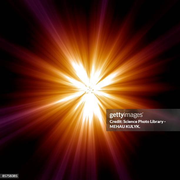 ilustraciones, imágenes clip art, dibujos animados e iconos de stock de supernova explosion - radiación gamma