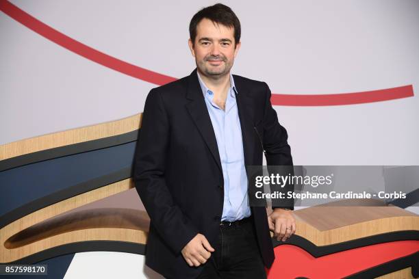 Jean Francois Piege poses before the Press Conference of the presentation of the France Olympique team 100 Days Prior The Pyeongchang Olympic Games...