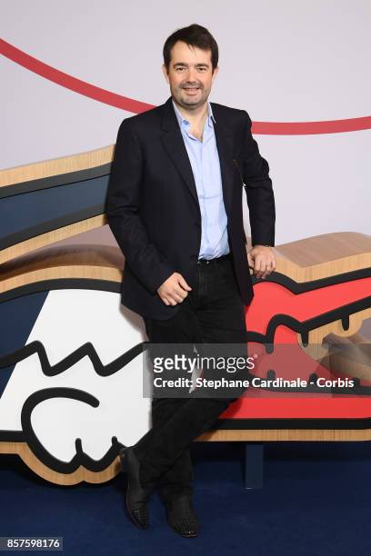 Jean Francois Piege poses before the Press Conference of the presentation of the France Olympique team 100 Days Prior The Pyeongchang Olympic Games...
