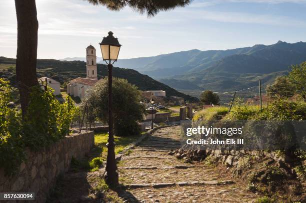 church of sant antonino - corsica bildbanksfoton och bilder