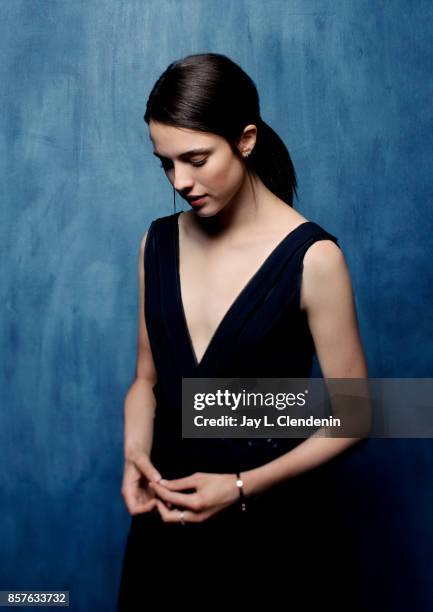 Actress Margaret Qualley, from the film "Novitiate," poses for a portrait at the 2017 Toronto International Film Festival for Los Angeles Times on...