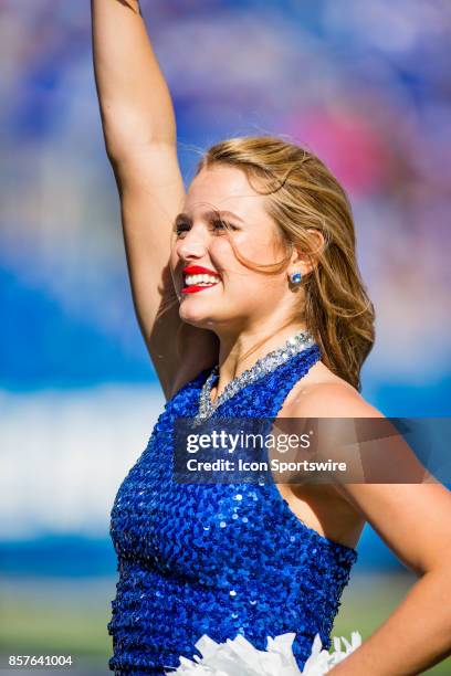 The Kentucky Dance Team performing during a regular season college football game between the Eastern Michigan Eagles and the Kentucky Wildcats on...