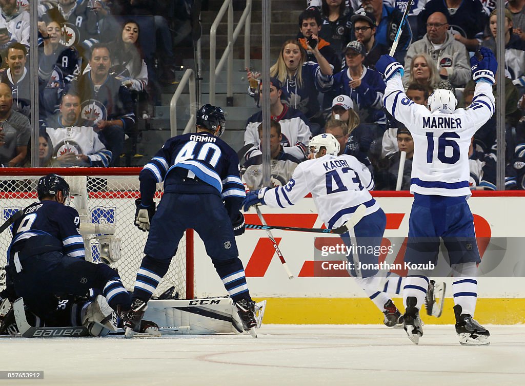 Toronto Maple Leafs v Winnipeg Jets