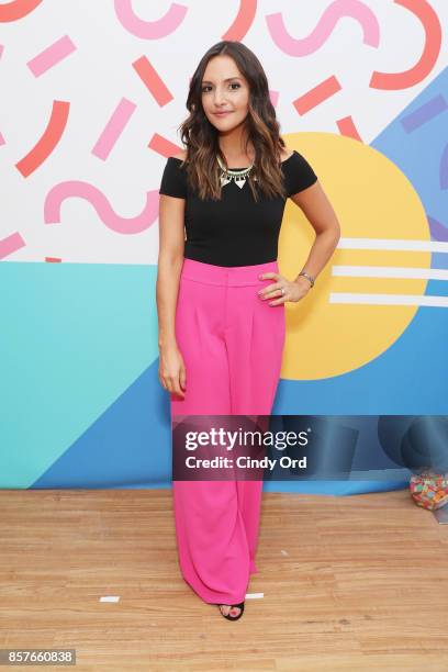 Founder & CEO of Brit + Co Brit Morin attends Brit + Co Kicks Off Experiential Pop-Up #CreateGood with Allison Williams and Daphne Oz at Brit + Co on...