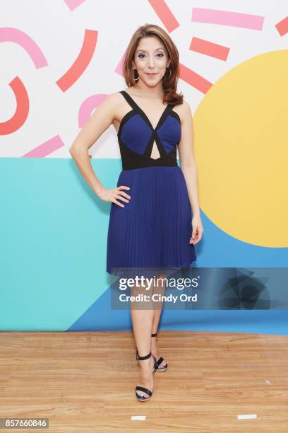 Christina Bianco attends Brit + Co Kicks Off Experiential Pop-Up #CreateGood with Allison Williams and Daphne Oz at Brit + Co on October 4, 2017 in...