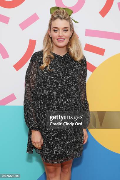 Daphne Oz attends Brit + Co Kicks Off Experiential Pop-Up #CreateGood with Allison Williams and Daphne Oz at Brit + Co on October 4, 2017 in New York...