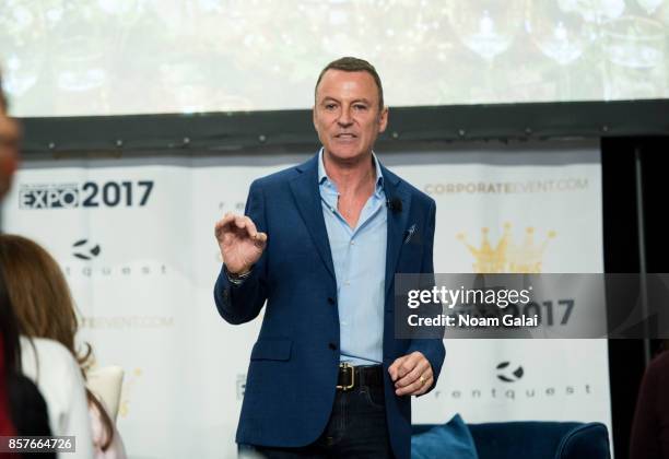 Colin Cowie speaks at the 2017 Event Planner Expo at Metropolitan Pavilion on October 4, 2017 in New York City.