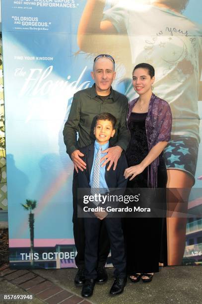 Actor Christopher Rivera poses during "THE FLORIDA PROJECT" Cast & Crew Orlando Premiere at The Enzian Theater on October 4, 2017 in Maitland,...