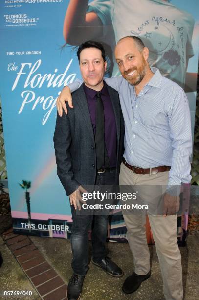 Film Producer Chris Bergoch poses during "THE FLORIDA PROJECT" Cast & Crew Orlando Premiere at The Enzian Theater on October 4, 2017 in Maitland,...