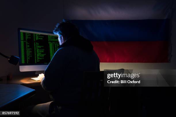 computer hacker - russia stock pictures, royalty-free photos & images