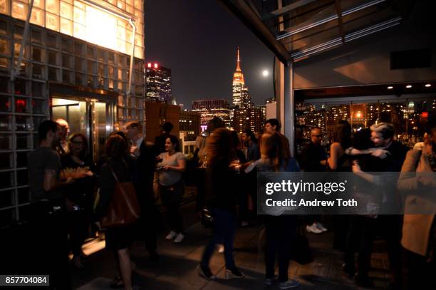 View of the venue during The 2017 Surface Travel Awards at Hotel Americano on October 4, 2017 in New York City.