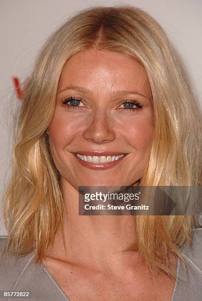 Gwenyth Paltrow at the Bing Theatre at LACMA on April 1, 2009 in Los Angeles, California.