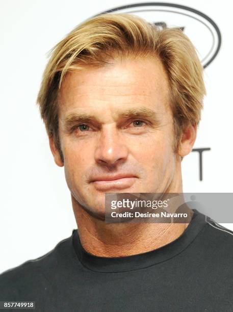 Laird Hamilton attends 'Take Every Wave: The Life Of Laird Hamilton' New York Premiere at The Metrograph on October 4, 2017 in New York City.