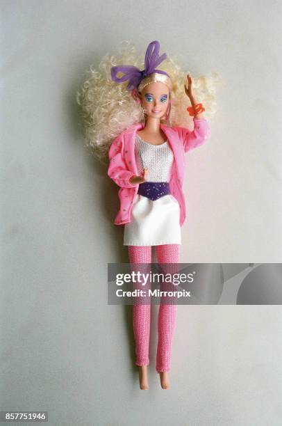 Children's Barbie doll. Hot Rockin' Fun Barbie & Rockers range, 26th March 1988. .