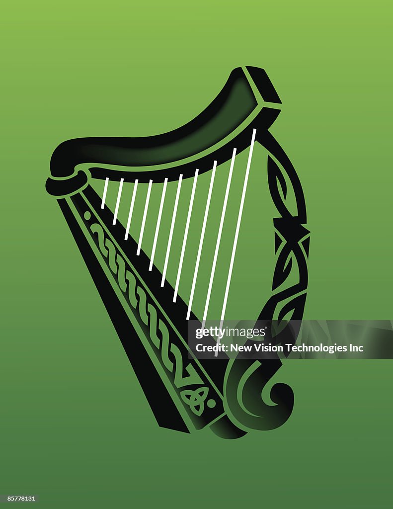 Irish harp