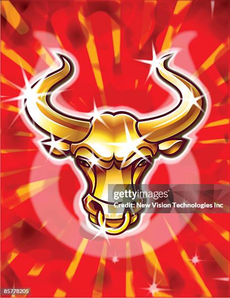 taurus zodiac - taurus stock illustrations