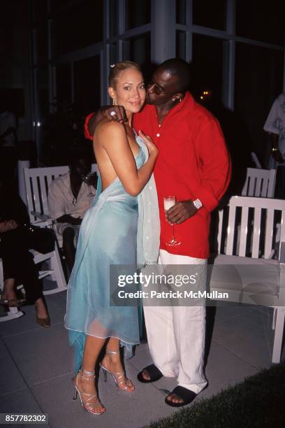 Jennifer Lopez, Sean Combs Sean Combs' Fourth of July Party East Hampton, NY July 2, 2000.