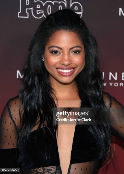 Camille Hyde attends People's "Ones To Watch" at NeueHouse Hollywood on October 4, 2017 in Los Angeles, California.