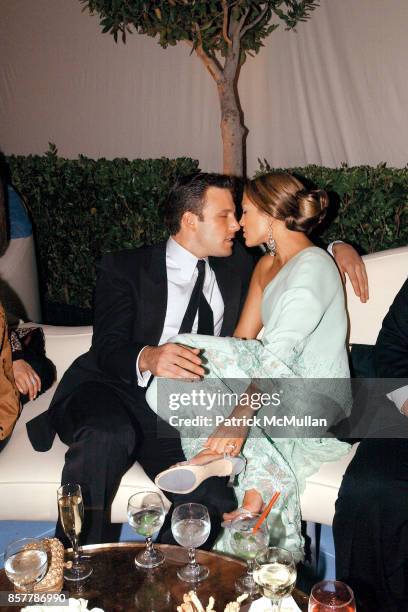 Ben Affleck, Jennifer Lopez 'Vanity Fair' Oscars Party Morton's , Beverly Hills, CA March 23, 2003.