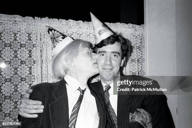 Andy Warhol, James Curly Rupert Smith's Birthday Party 65 Irving Place, NYC 1981.