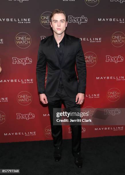 Sterling Beaumon attends People's "Ones To Watch" at NeueHouse Hollywood on October 4, 2017 in Los Angeles, California.