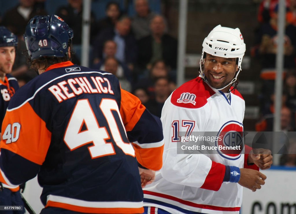 Montreal Canadiens v New York Islanders