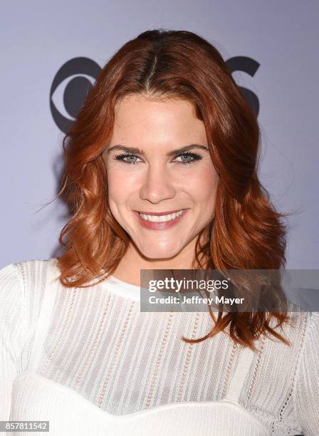 Actress Courtney Hope attends the CBS' 'The Carol Burnett Show 50th Anniversary Special' at CBS Televison City on October 4, 2017 in Los Angeles,...