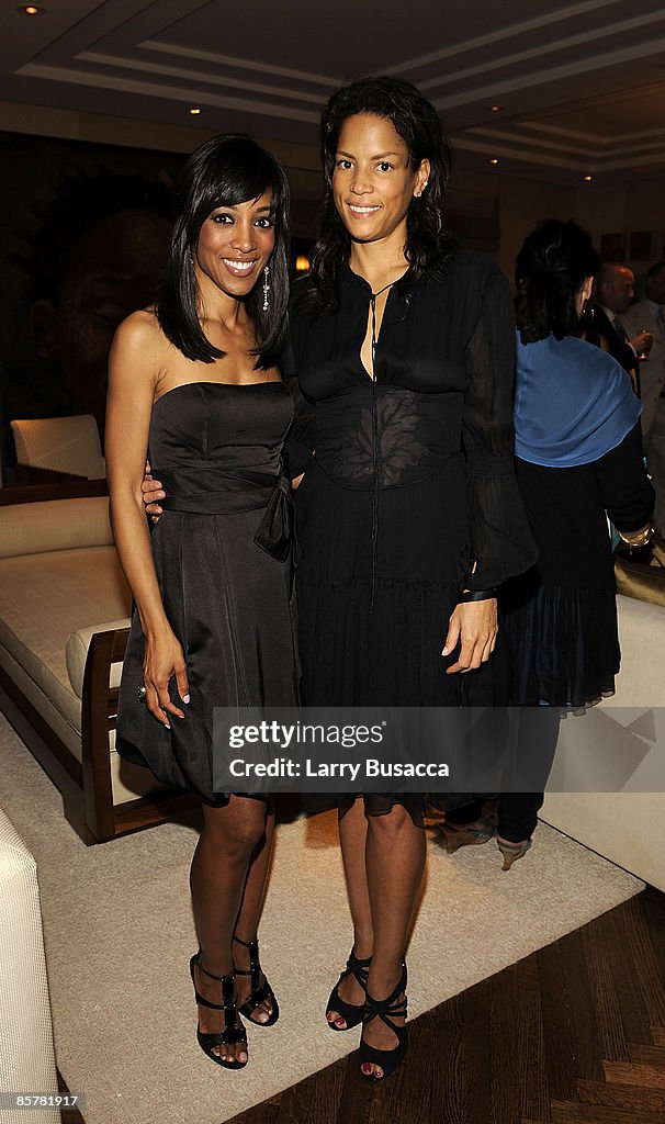 Erica Reid Hosts Book Party for Access Hollywood Shaun Robinson's New Book "Exactly As I Am"