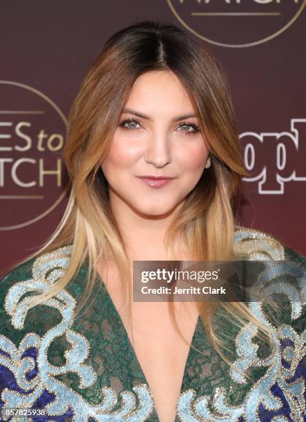 Julie Michaels attends People's "Ones To Watch" at NeueHouse Hollywood on October 4, 2017 in Los Angeles, California.