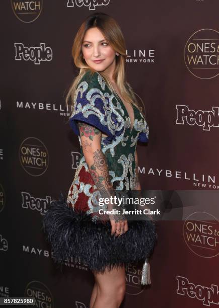 Julie Michaels attends People's "Ones To Watch" at NeueHouse Hollywood on October 4, 2017 in Los Angeles, California.