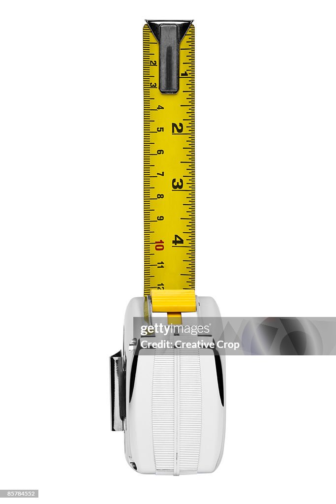 Metal builders tape measure