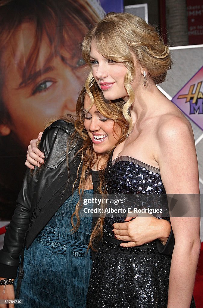 Premiere Of Walt Disney Pictures' "Hannah Montana The Movie" - Arrivals