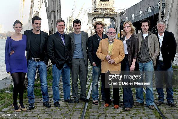 Marijke Dilles, Blerim Destani, Jan Verheyen, Koen De Bouw, Werner De Smedt, Jef Geeraerts Hilde De Baerdemaeker, Greg Timmermans and Filip Peeters -...