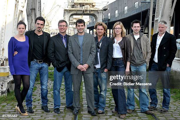 Marijke Dilles, Blerim Destani, Jan Verheyen, Koen De Bouw, Werner De Smedt, Hilde De Baerdemaeker, Greg Timmermans and Filip Peeters - actors...