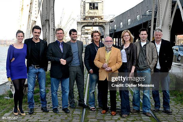 Marijke Dilles, Blerim Destani, Jan Verheyen, Koen De Bouw, Werner De Smedt, Jef Geeraerts Hilde De Baerdemaeker, Greg Timmermans and Filip Peeters -...