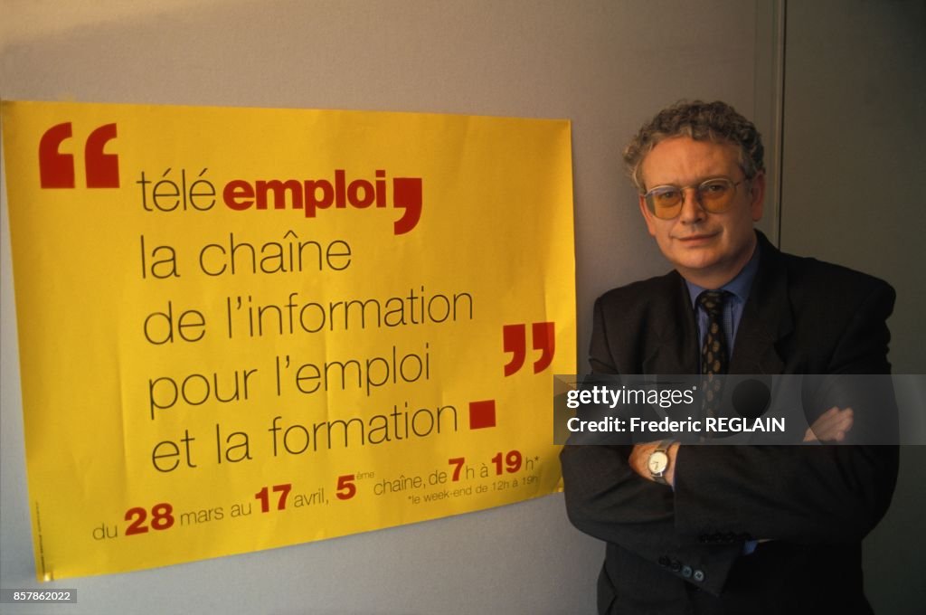 Pierre-Henri Arnstam Directeur De 'Tele Emploi'