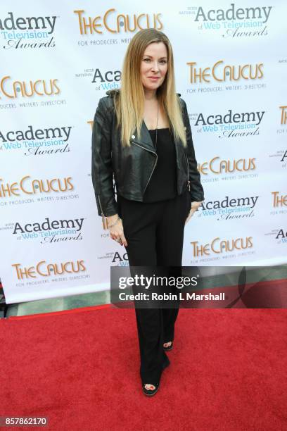 Cady McClain attends the 5th Annual International Academy of Web Television Awards at Skirball Cultural Center on October 4, 2017 in Los Angeles,...