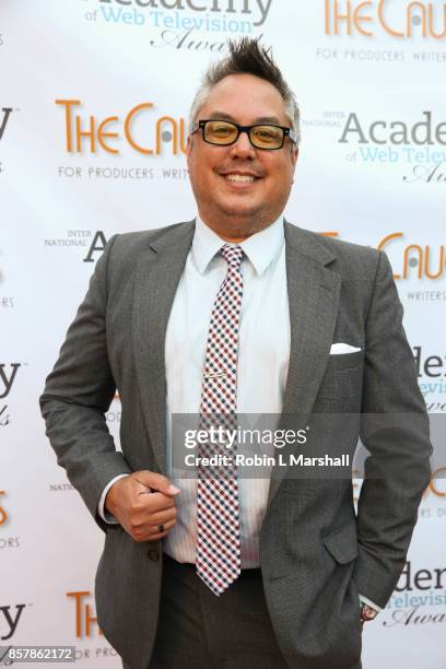 David Schatanoff attends the 5th Annual International Academy of Web Television Awards at Skirball Cultural Center on October 4, 2017 in Los Angeles,...