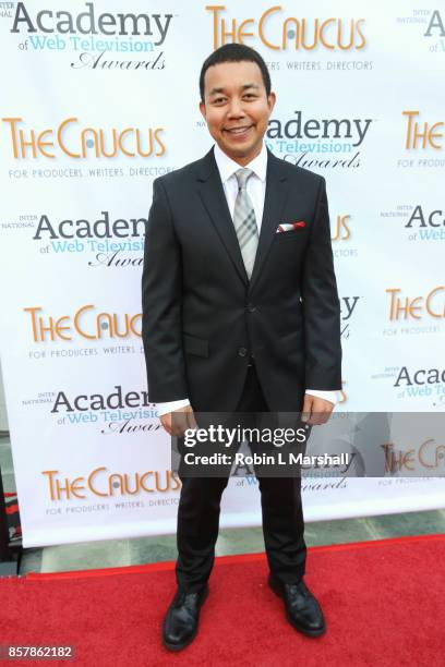 Composer Miles Ito attends the 5th Annual International Academy of Web Television Awards at Skirball Cultural Center on October 4, 2017 in Los...