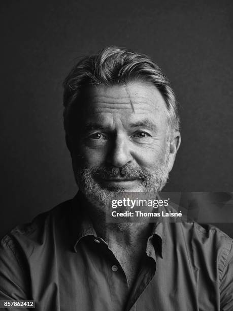 Actor Sam Neill is photographed for Self Assignment on September 7, 2017 in Venice, Italy. .