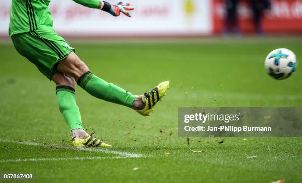 Pavel Pavlyuchenko of Dinamo Brest during the game between Union Berlin and FK Dinamo Brest on october 5, 2017 in Berlin, Germany.