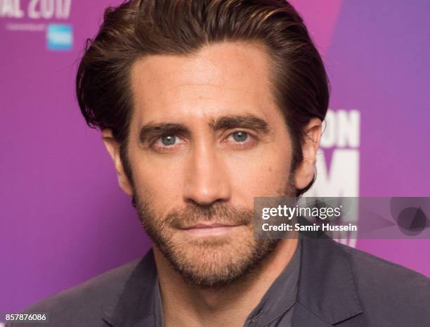 Jake Gyllenhaal attends a Screen Talk at the 61st BFI London Film Festival on October 5, 2017 in London, England.