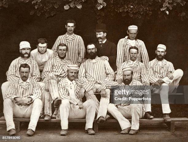 The Australian cricket team which toured England and North America, making the inaugural first-class tour of England by a representative overseas...