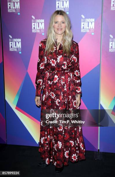 Host Edith Bowman attends a photocall ahead of the "Stronger" Screen Talk at the 61st BFI London Film Festival on October 5, 2017 in London, England.