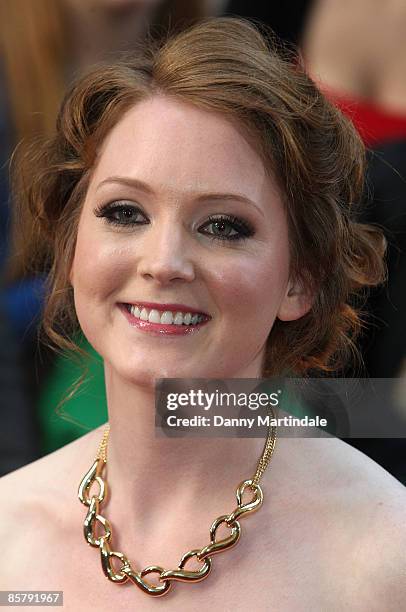 Olivia Hallinan attends the Galaxy British Book Awards at Grosvenor House Hotel on April 3, 2009 in London, United Kingdom.