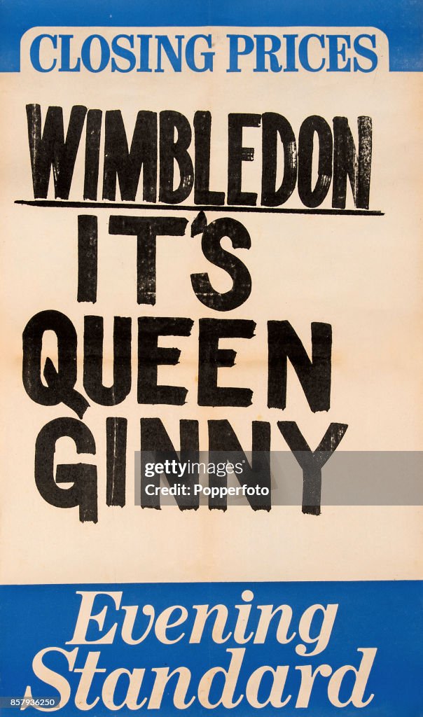 Virginia Wade Wins Wimbledon