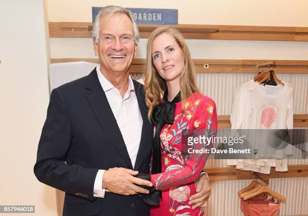 Charles Delevingne and Chloe Delevingne attend the launch of the new Lady Garden limited edition t-shirts designed by Naomi Campbell, Cara...
