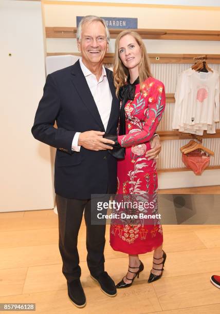 Charles Delevingne and Chloe Delevingne attend the launch of the new Lady Garden limited edition t-shirts designed by Naomi Campbell, Cara...