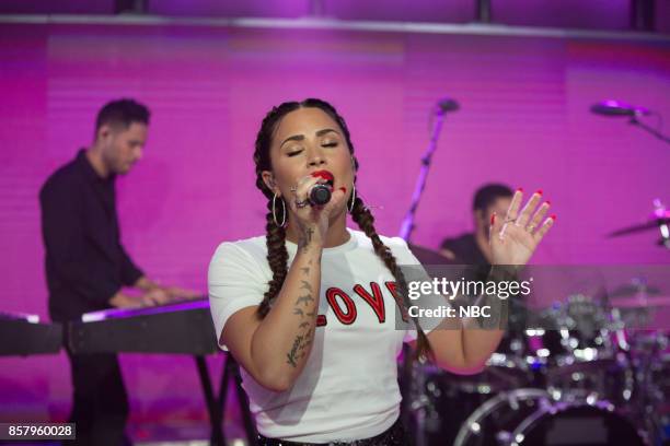 Demi Lovato on Thursday, September 5, 2017 --