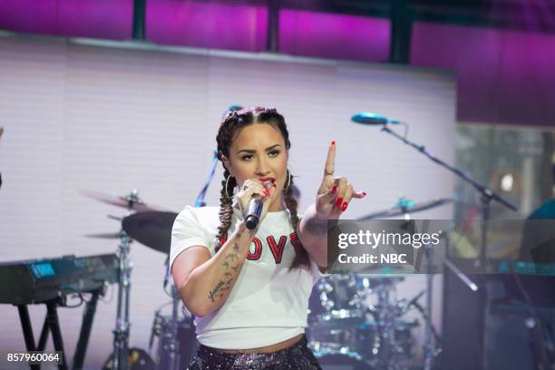 Demi Lovato on Thursday, September 5, 2017 --